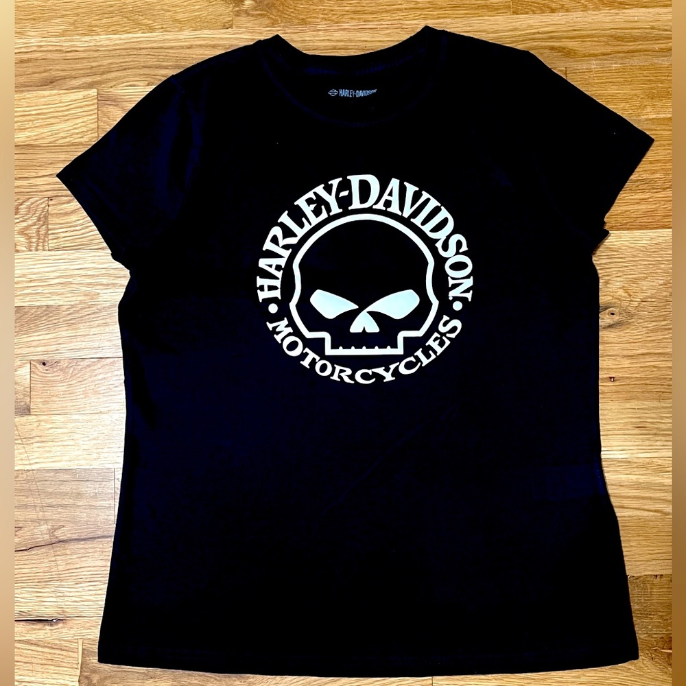 Harley Davidson Black Pensacola FL T-shirt, size L